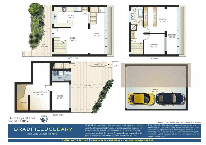 11/317 Edgecliff Road, Woollahra Sold by Bradfield Badgerfox - image 1